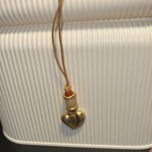 Gold Heart Pendant Necklace